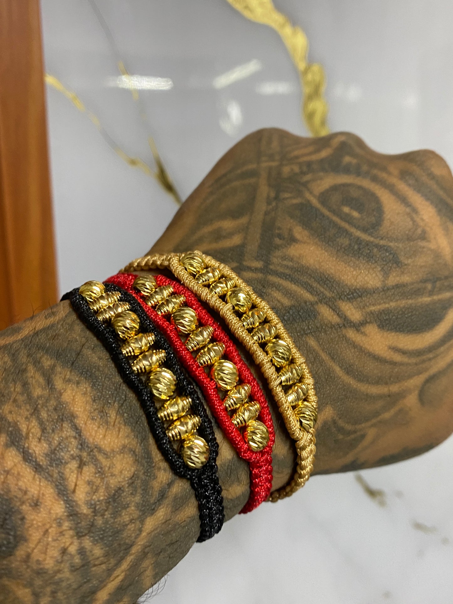 Pulsera barril escalera