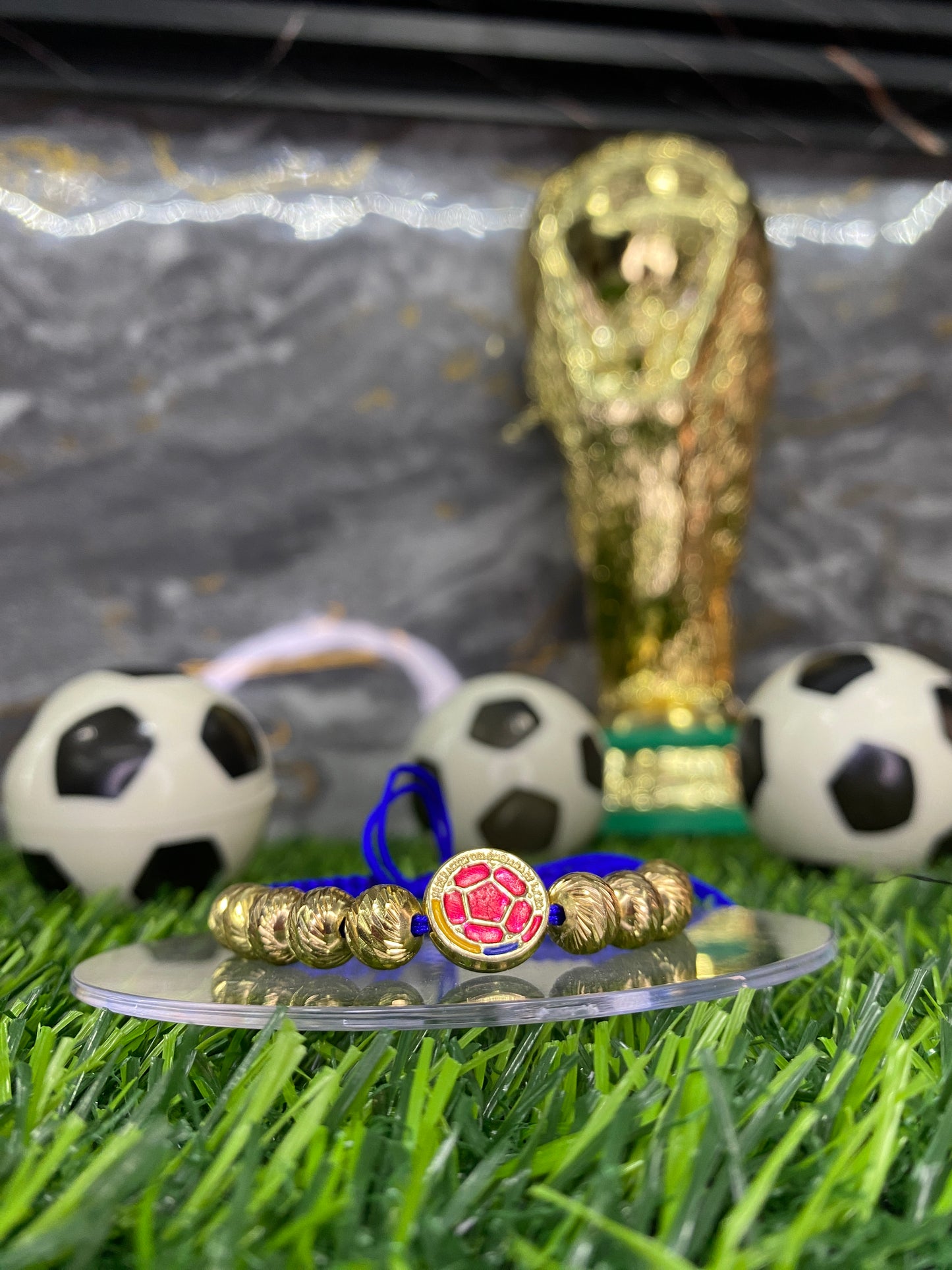 Pulsera Selección Colombia #8 Tipo Oro