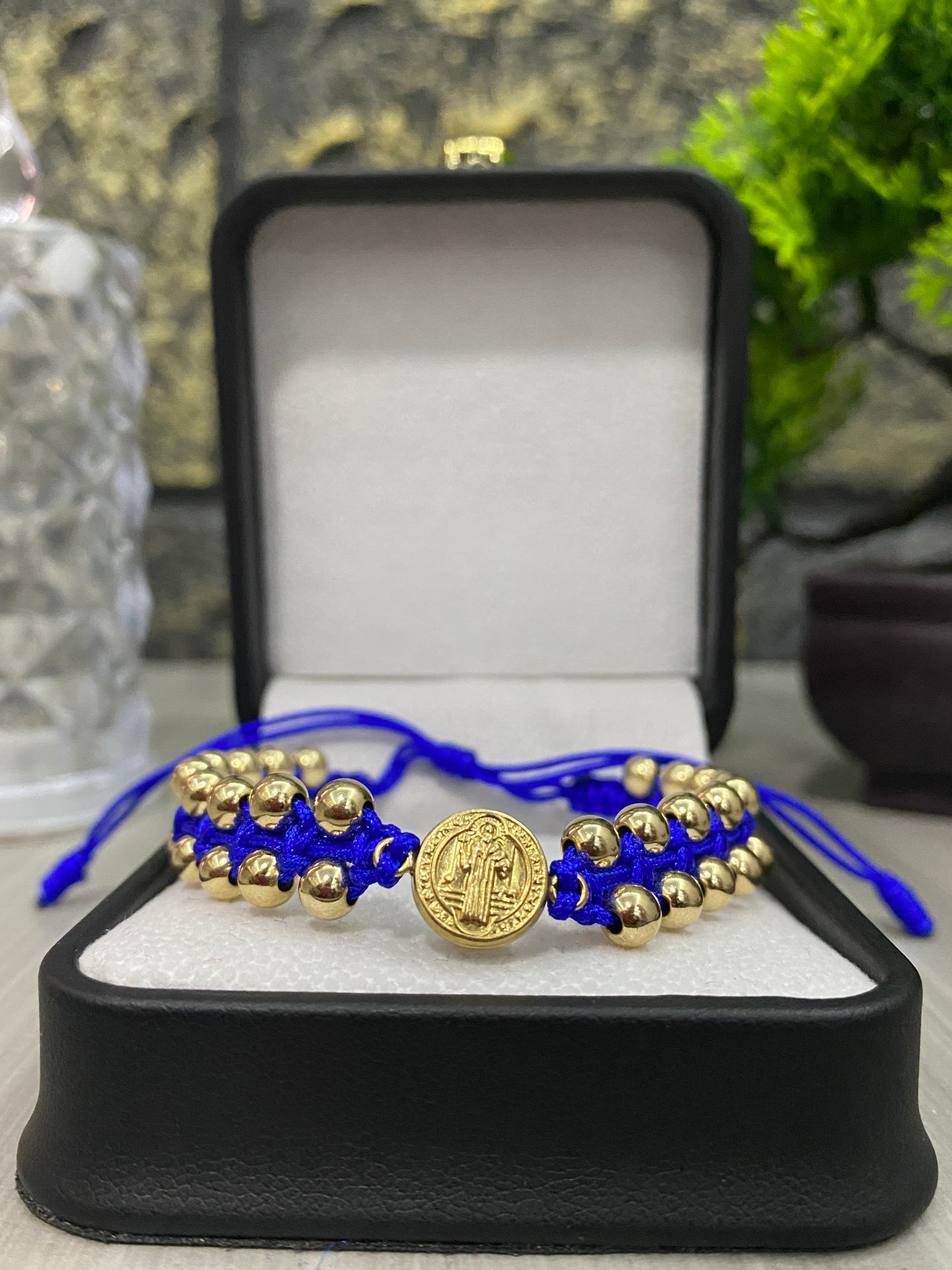 Pulsera San Benito doble carril #5 lisa