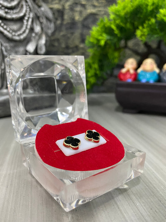 Topos Van Cleef negro Rosca seguridad