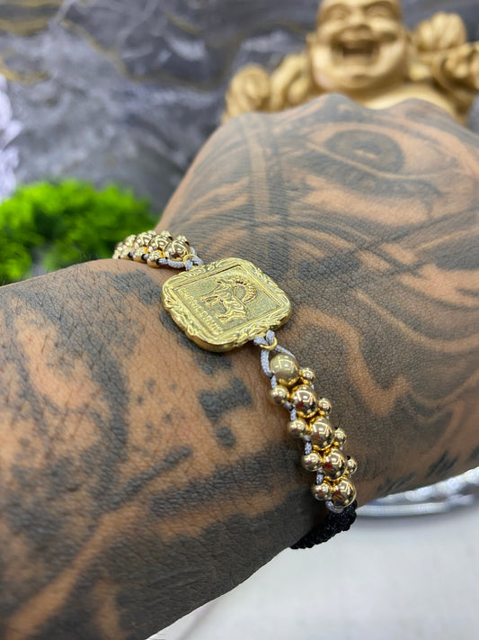 Pulsera zodiacal 3 carriles lisa ESCORPION