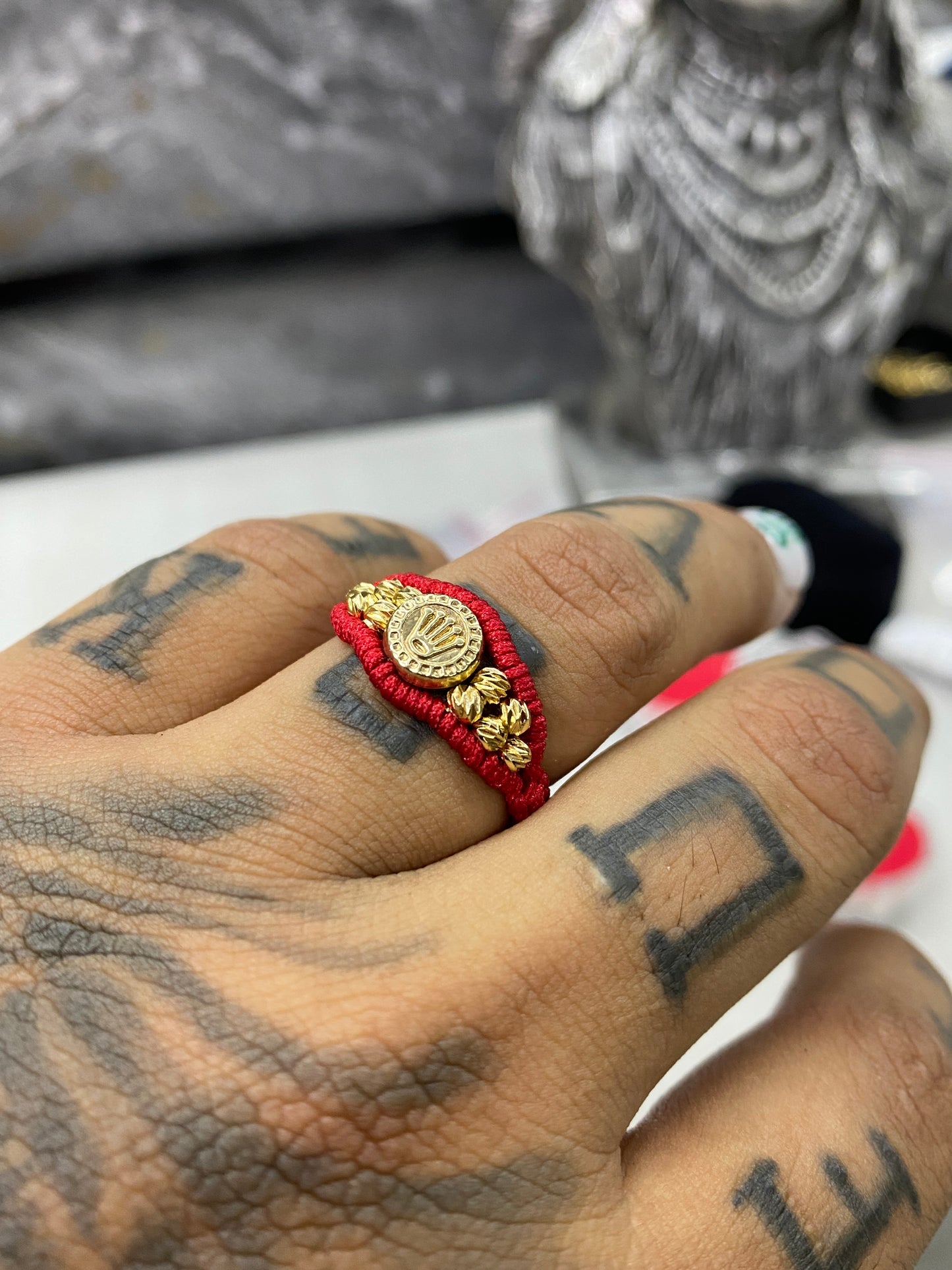 Anillo Rolex diamantado