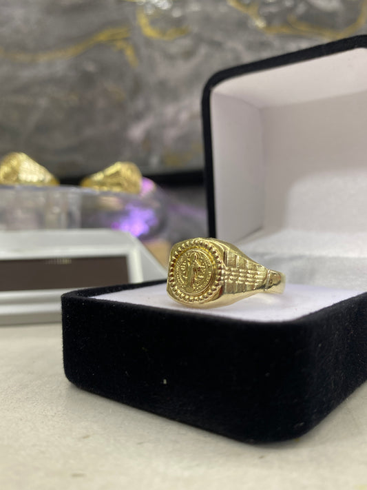 Anillo San Benito Troquelado