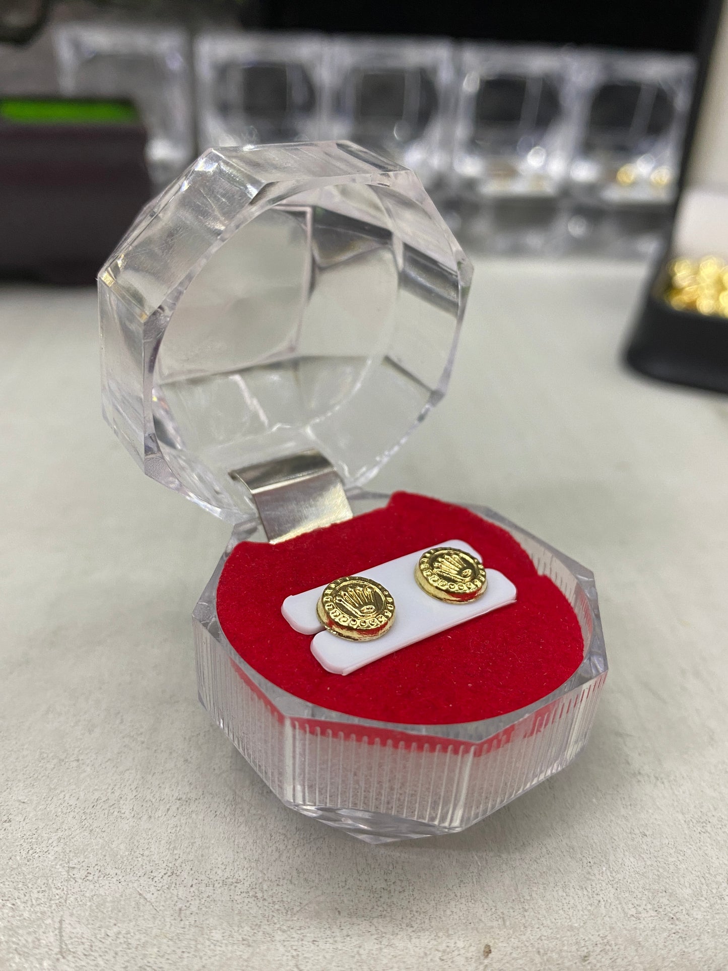 Topos Rolex boton Rosca seguridad