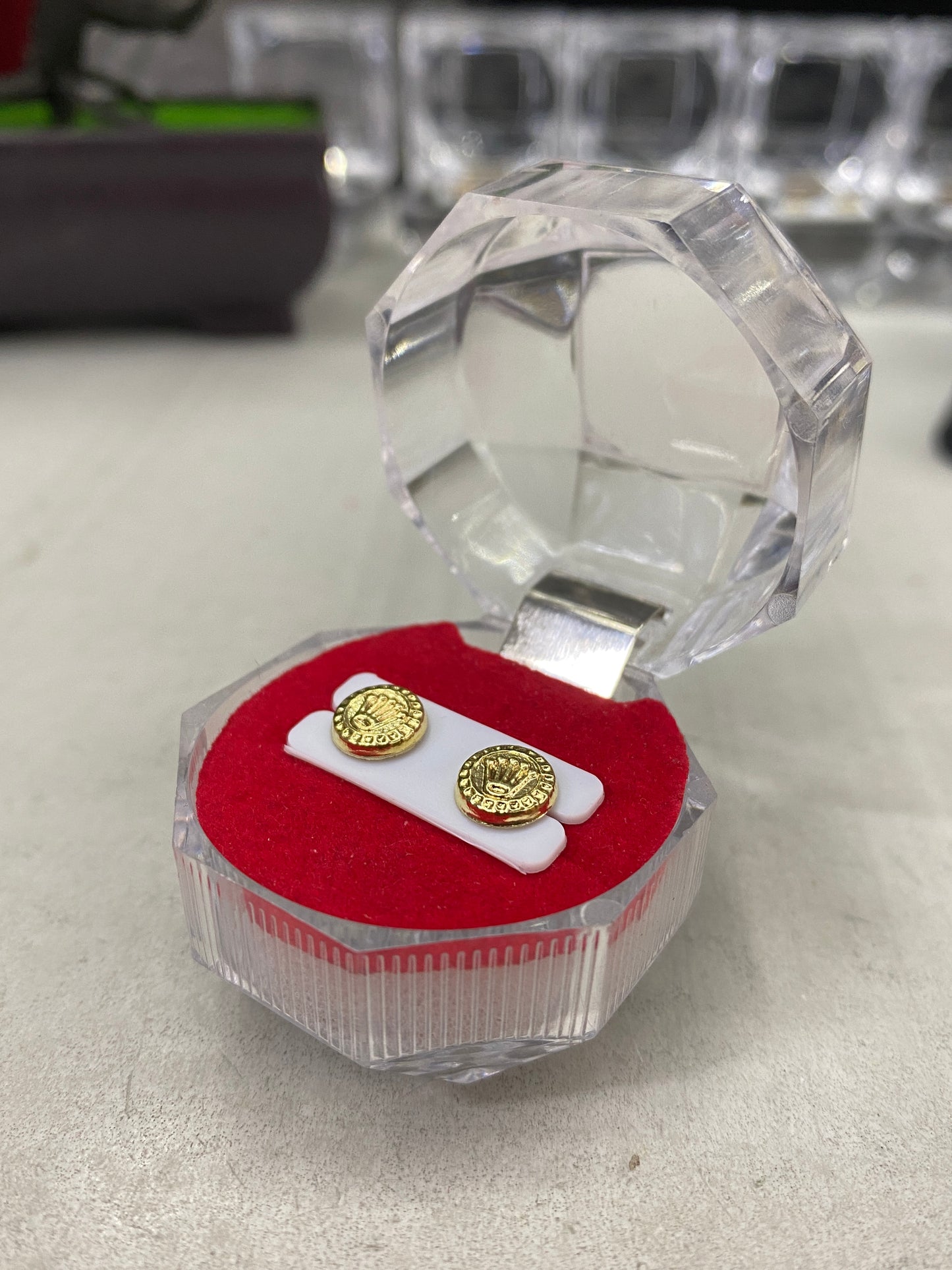 Topos Rolex boton Rosca seguridad