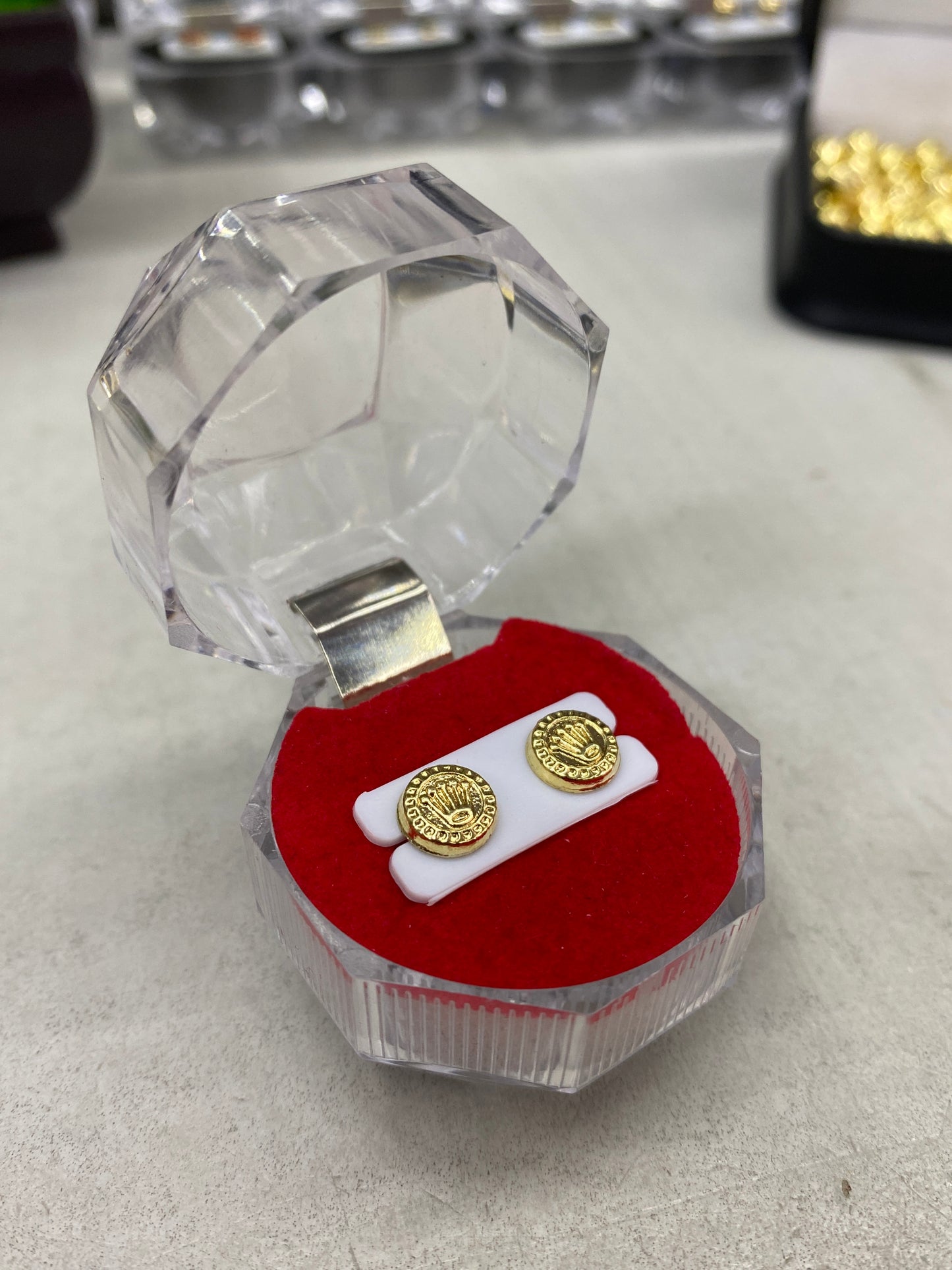 Topos Rolex boton Rosca seguridad