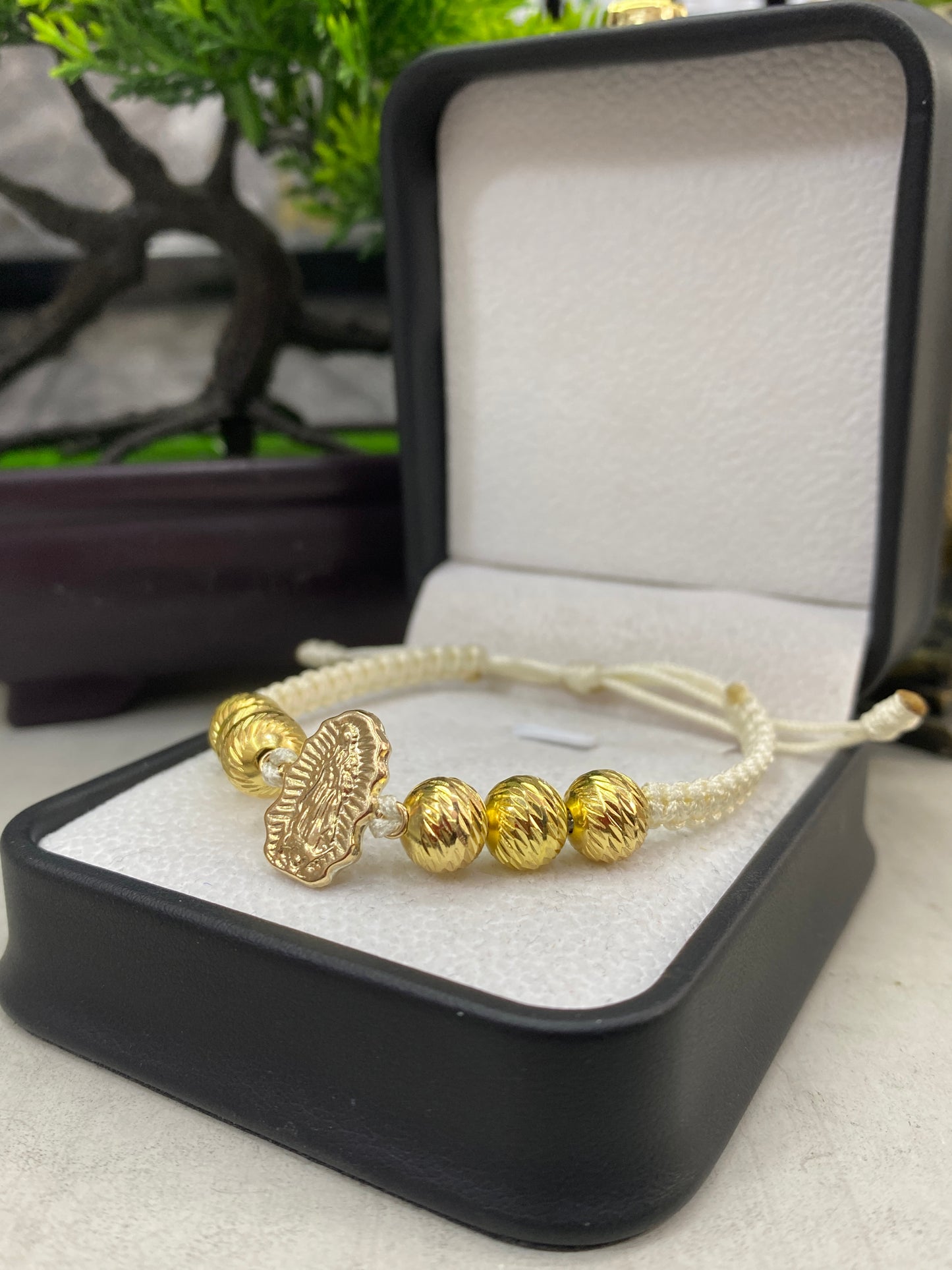 Pulsera Guadalupe silueta 6 balines #8