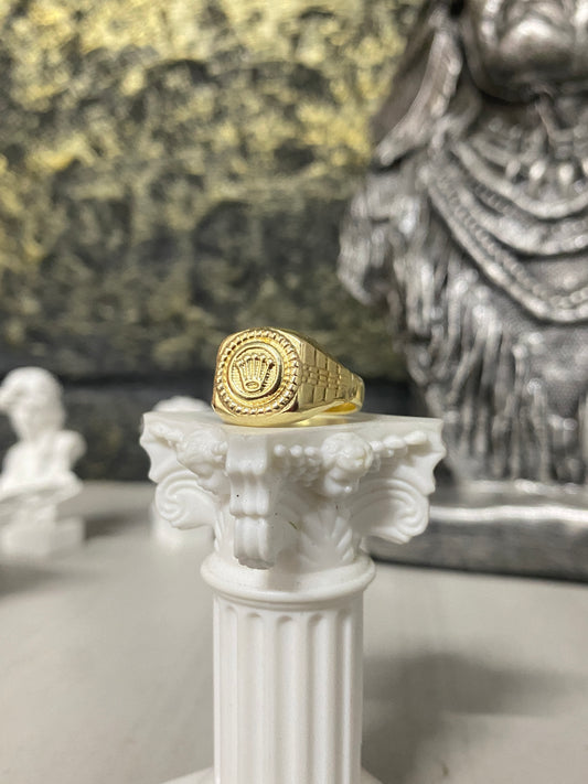 Anillo Rolex Troquelado