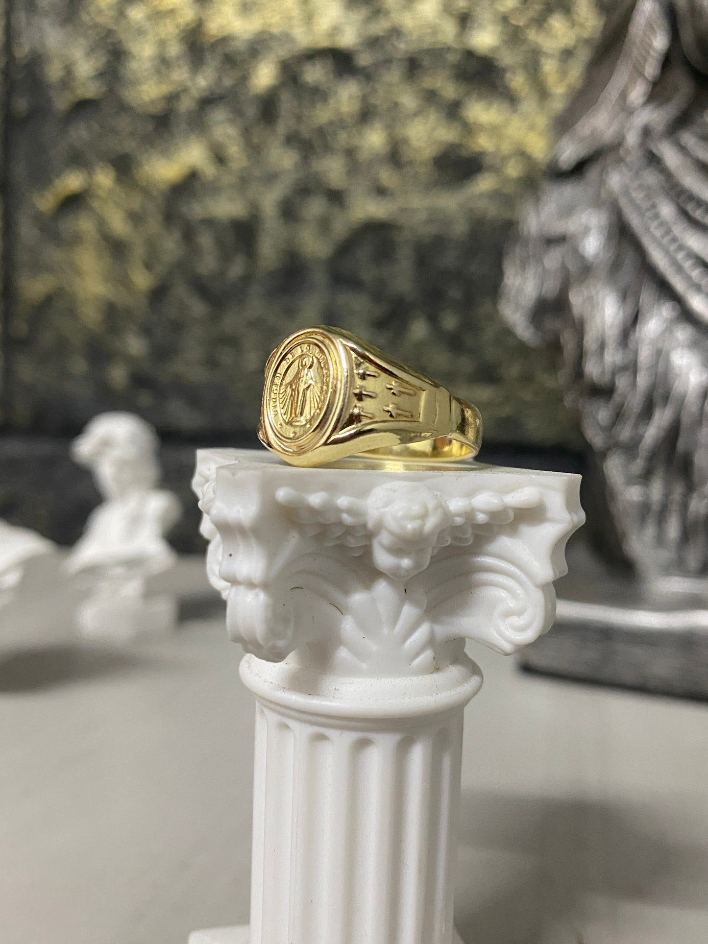 Anillo Virgen milagrosa Troquelado