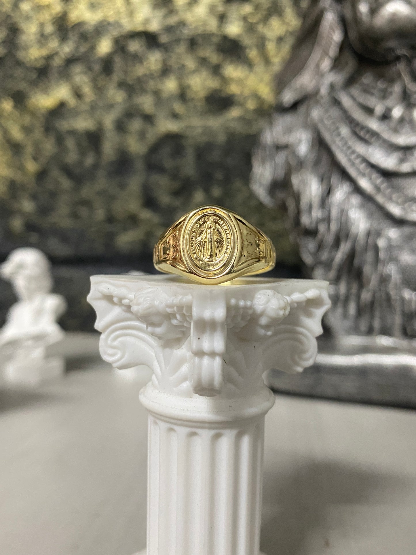 Anillo Virgen milagrosa Troquelado