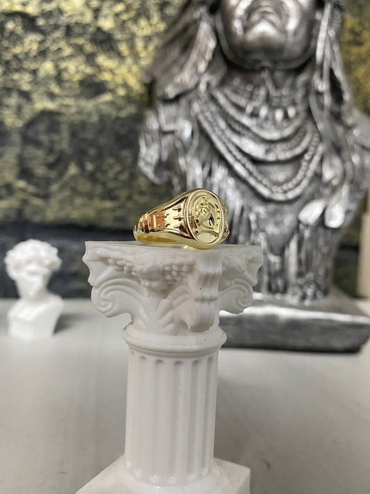 Anillo Equino Troquelado