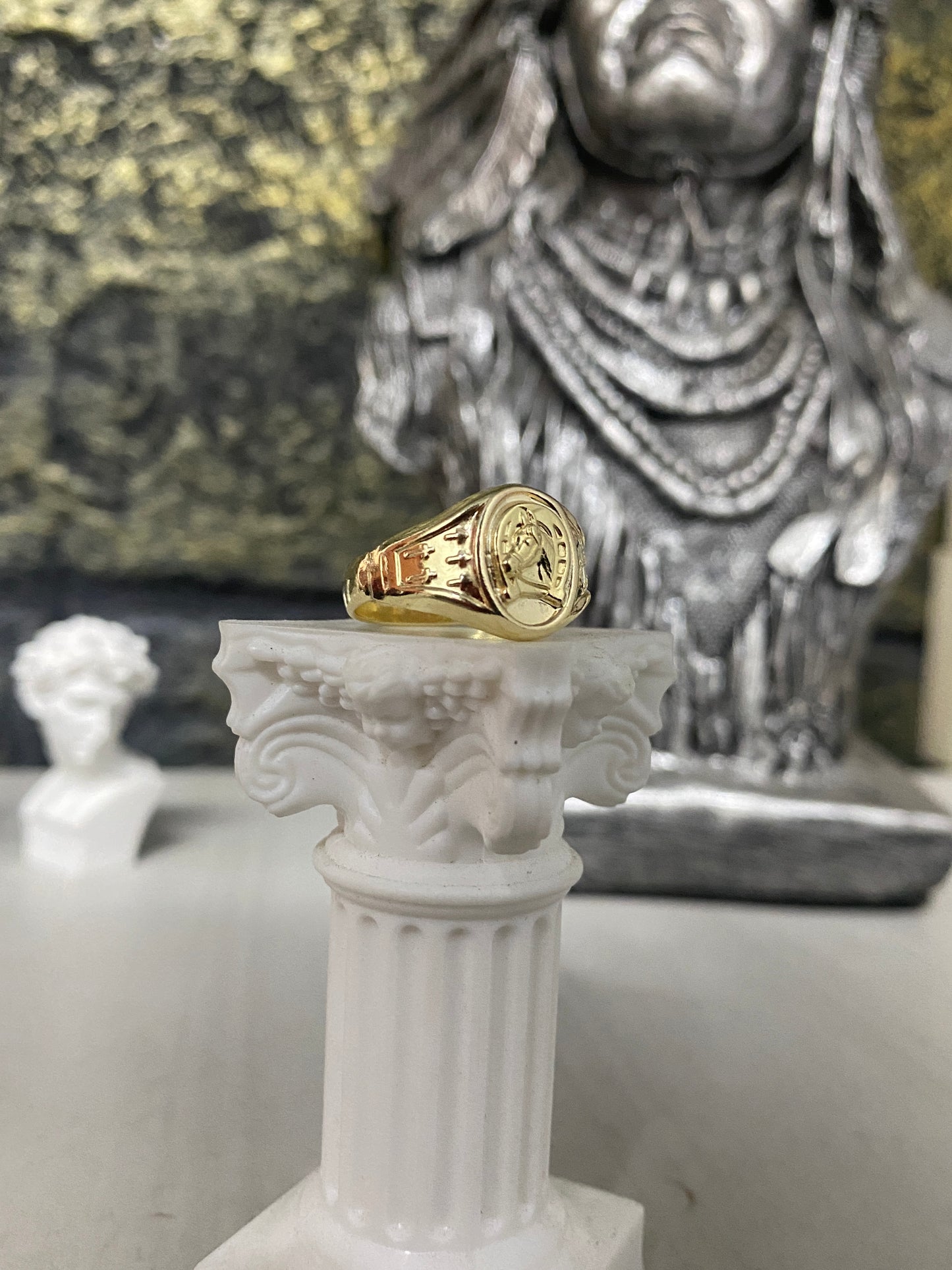 Anillo Equino Troquelado