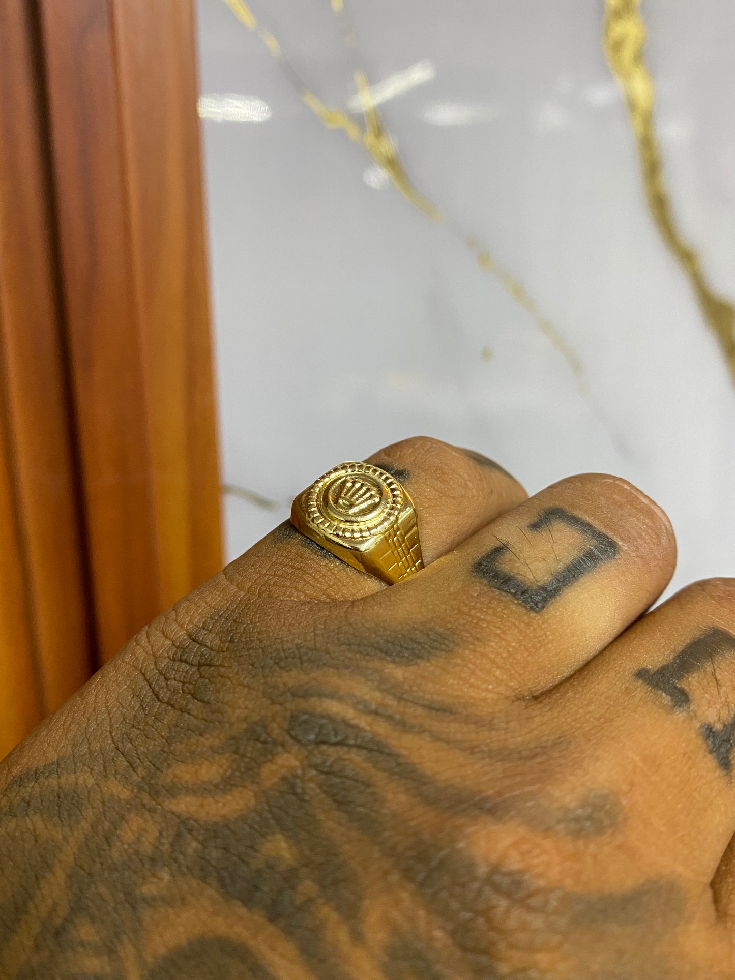 Anillo Rolex Troquelado
