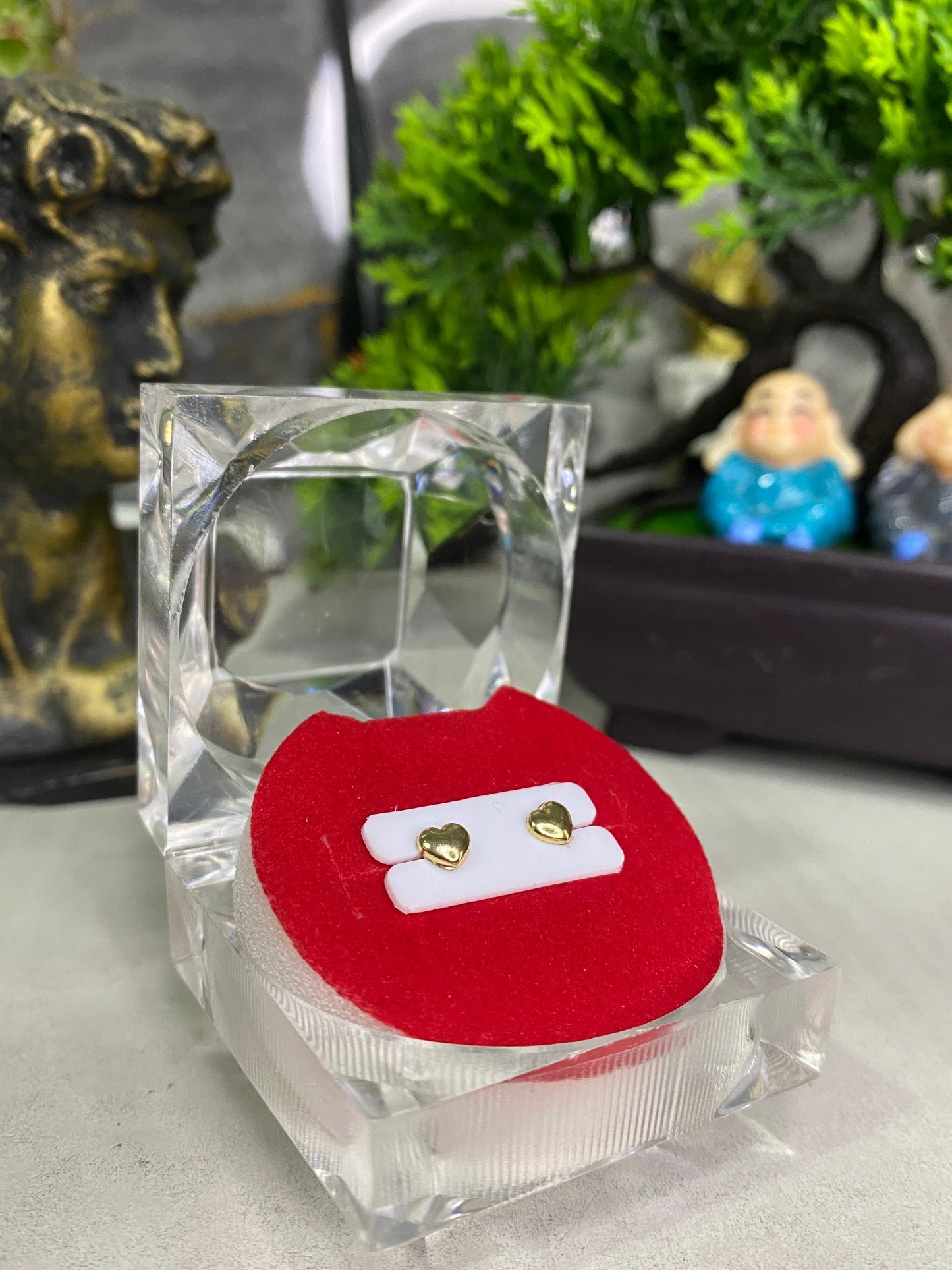 Topos Corazon mini liso Rosca seguridad