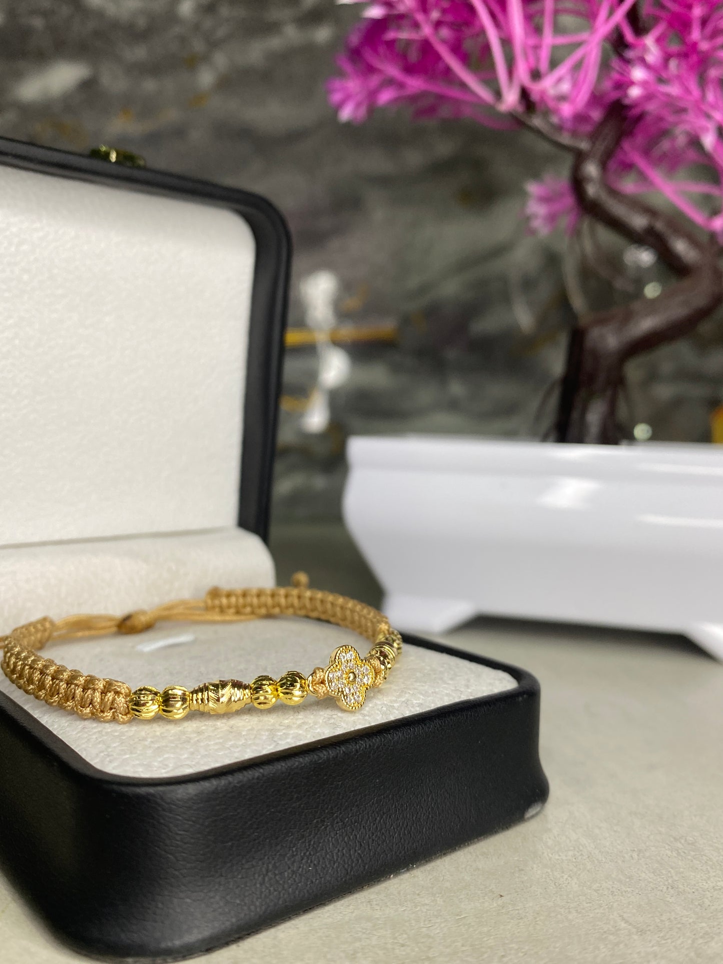 Pulsera Importada Van Cleef Mini Ciconado barriles