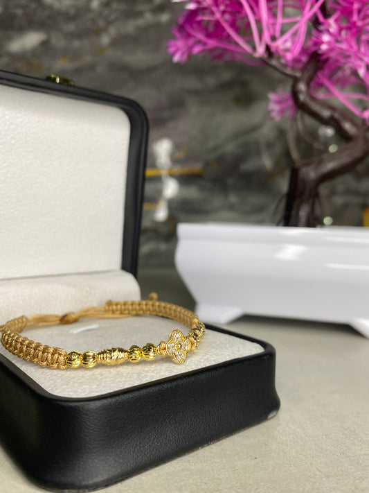 Pulsera Importada Van Cleef Mini Ciconado barriles