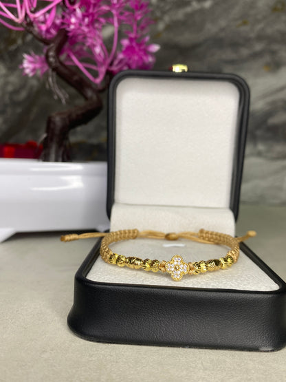 Pulsera Importada Van Cleef Mini Ciconado barriles
