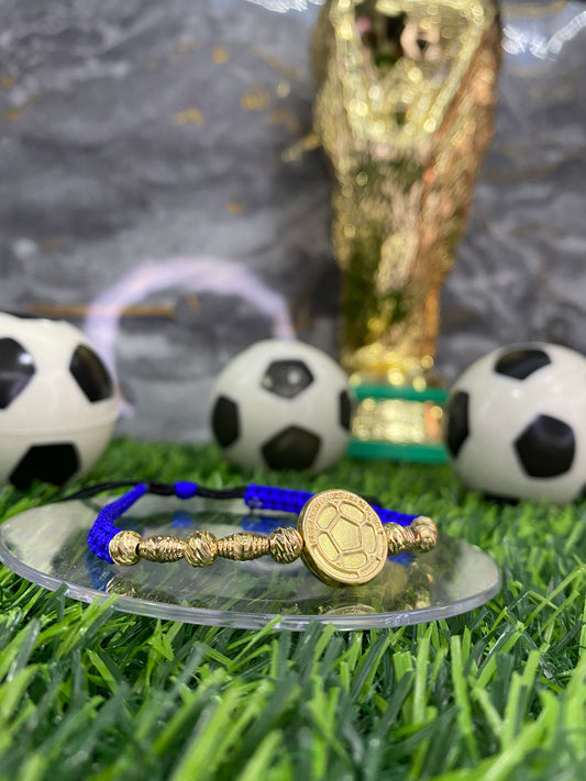 Pulsera Selección Colombia barriles clásica diamantada