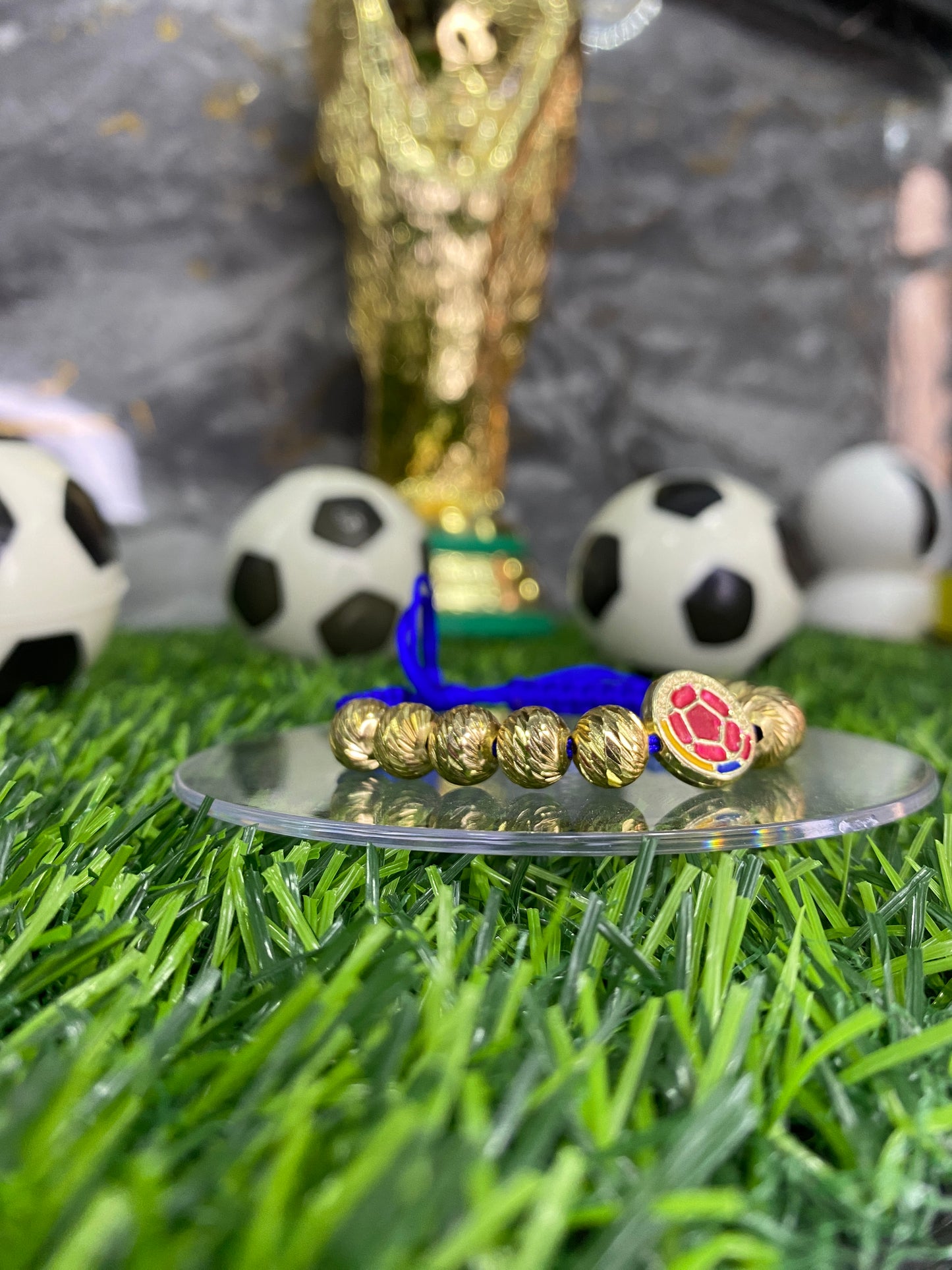 Pulsera Selección Colombia #8 Tipo Oro