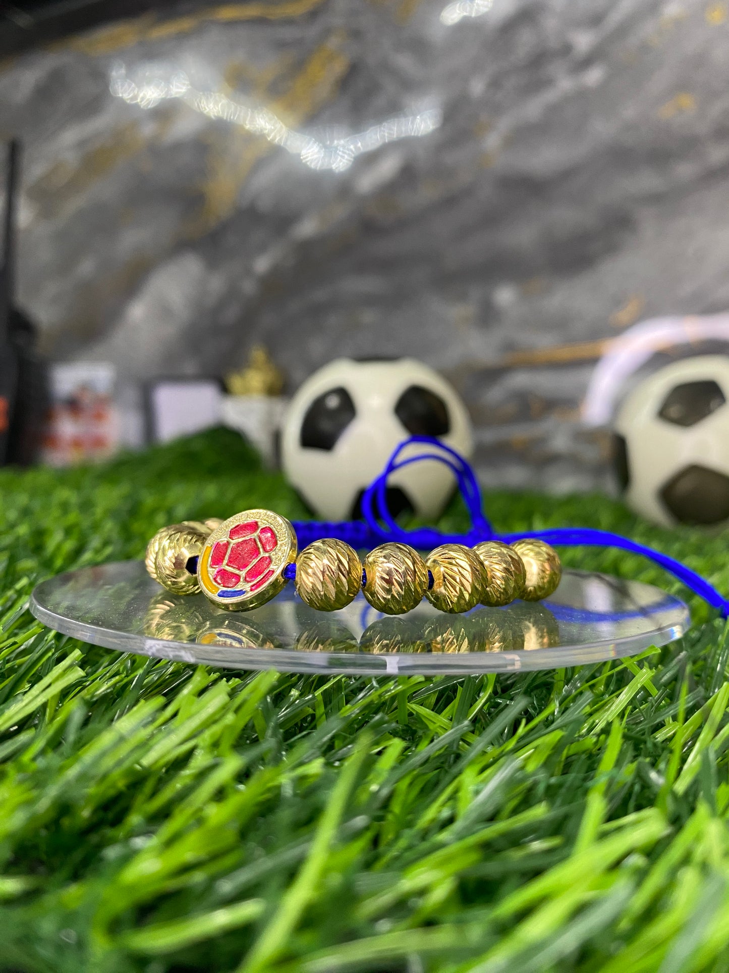 Pulsera Selección Colombia #8 Tipo Oro