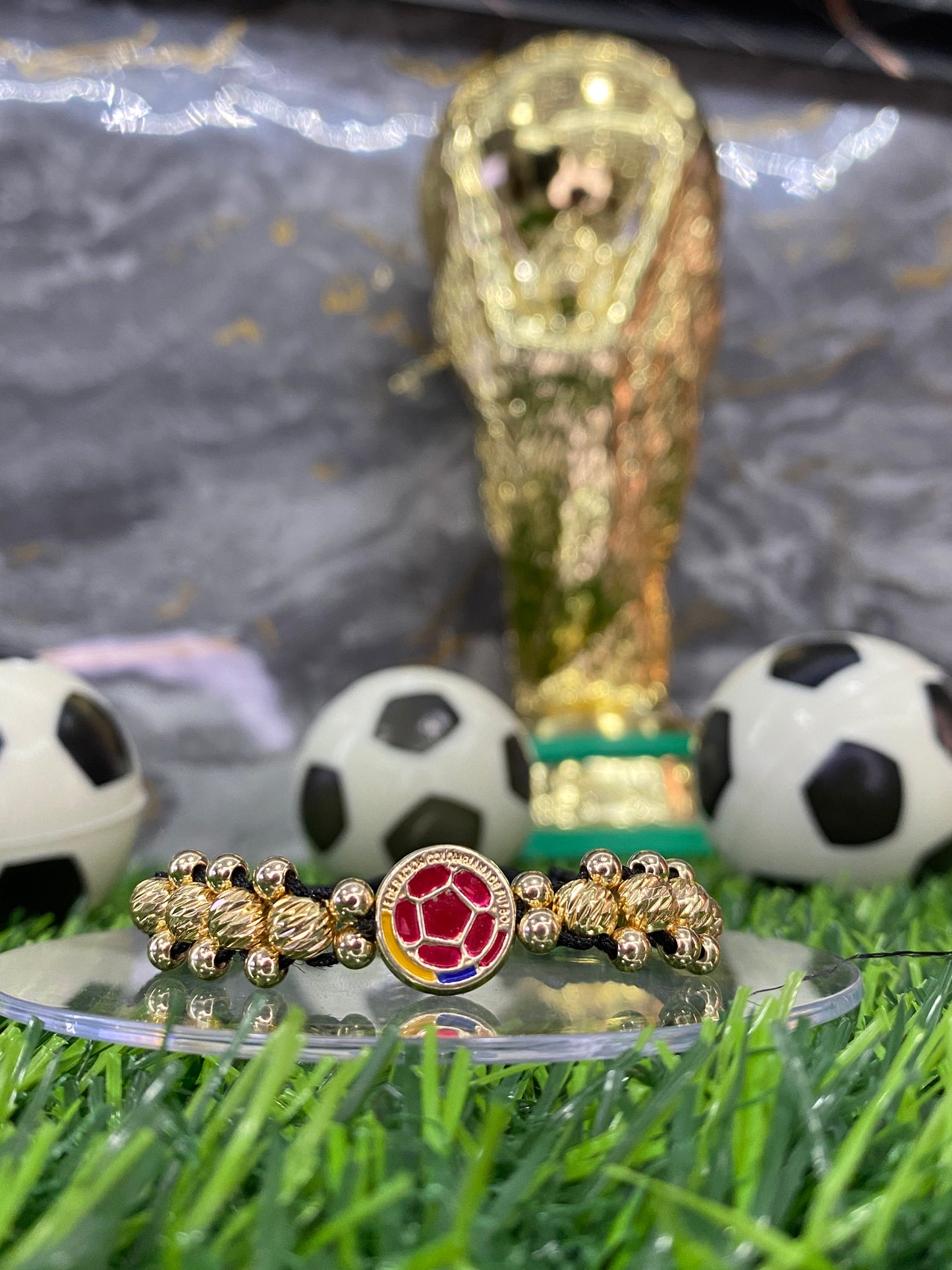 Pulsera Selección Colombia 3 Carriles Mixta