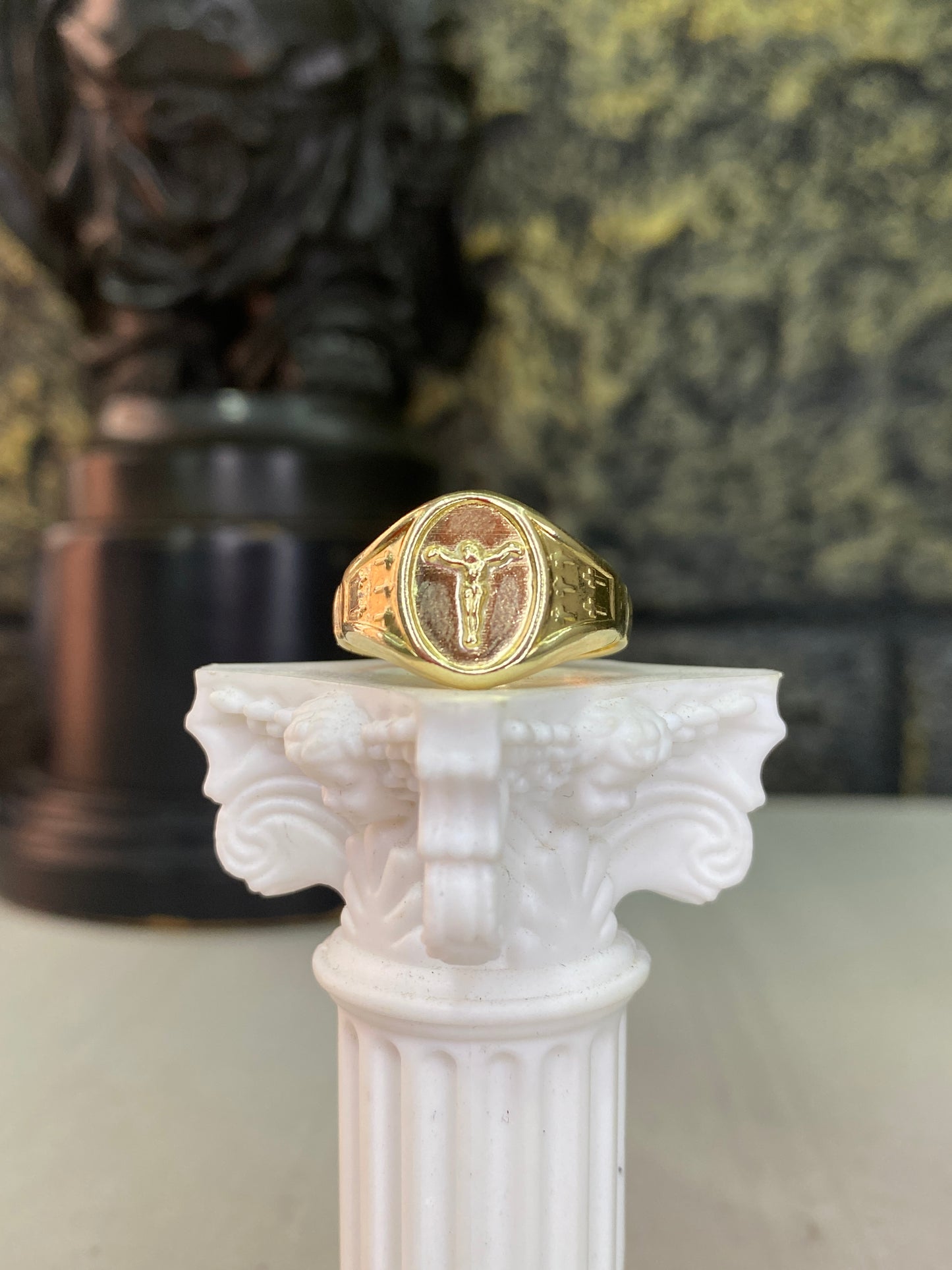 Anillo Equino Troquelado Talla 12