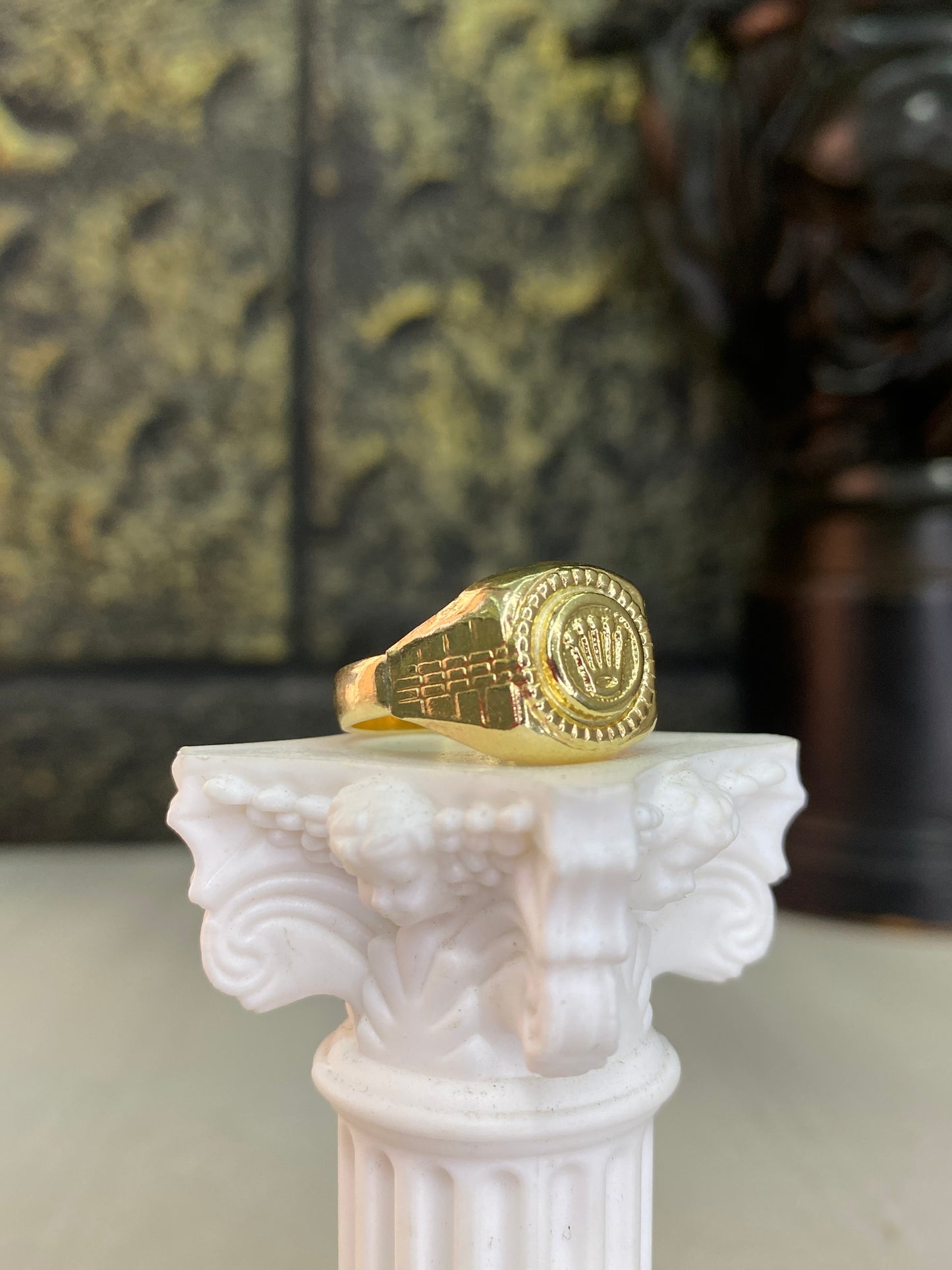 Anillo Rolex Troquelado Talla 9