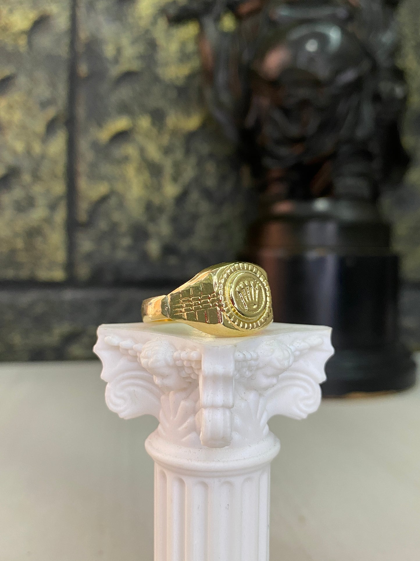 Anillo Rolex Troquelado Talla 11