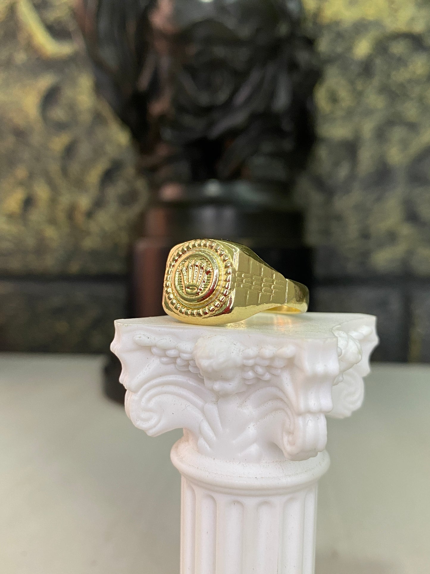 Anillo Rolex Troquelado Talla 11