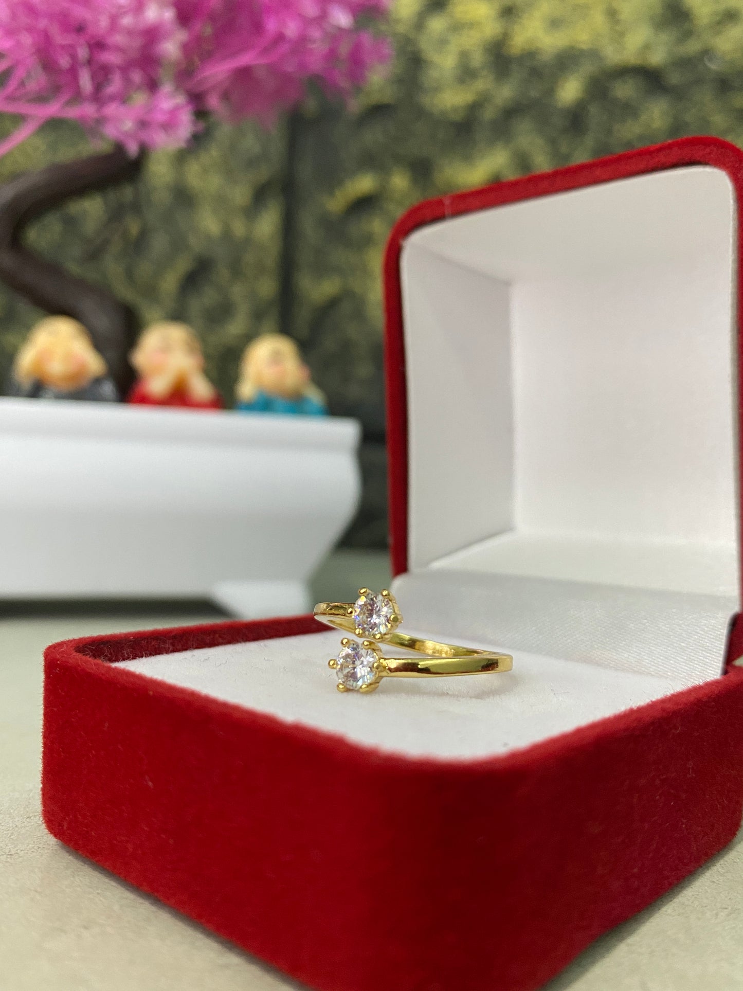 Anillo Importado Circones Talla Ajustable