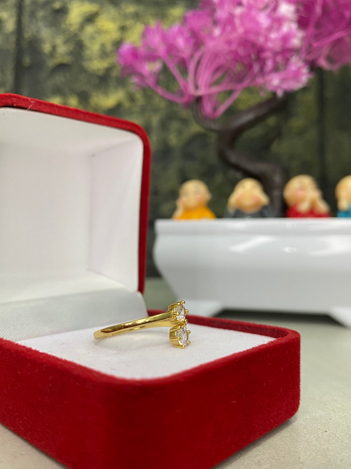 Anillo Importado Circones Talla Ajustable