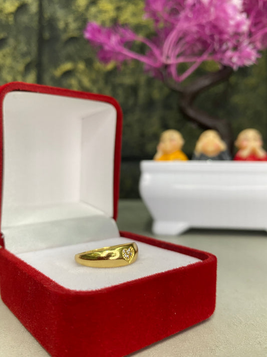Anillo Importado Corazon circonado Talla 6,5