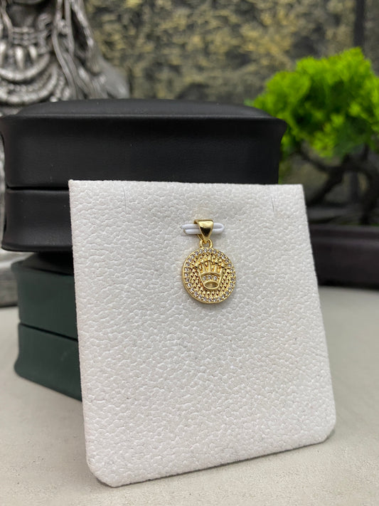 Dije Rolex Circonado blanco