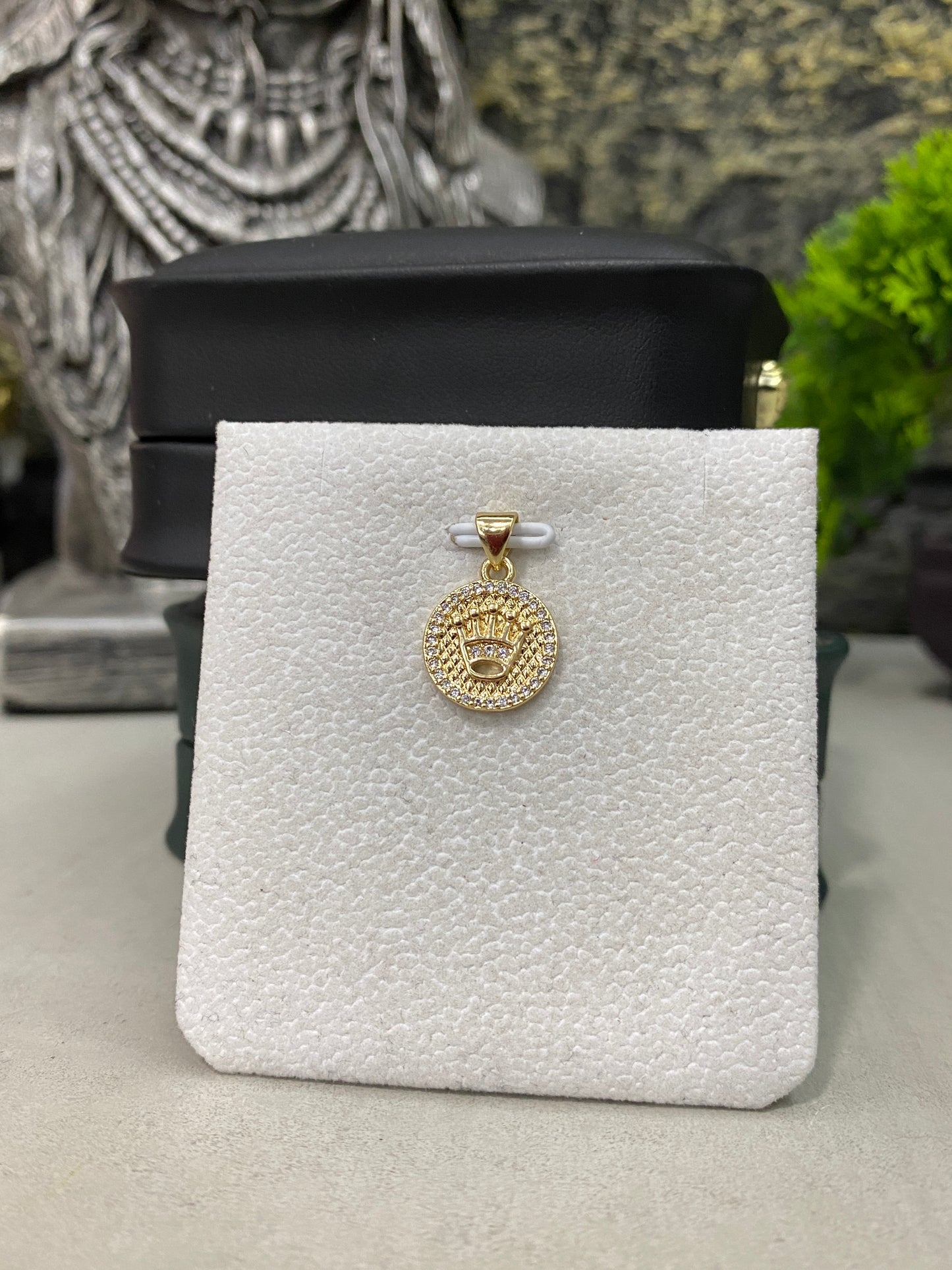 Dije Rolex Circonado blanco