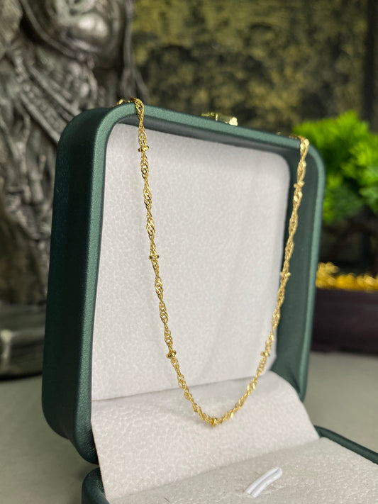 Cadena Importada Singapur aros 50 CM