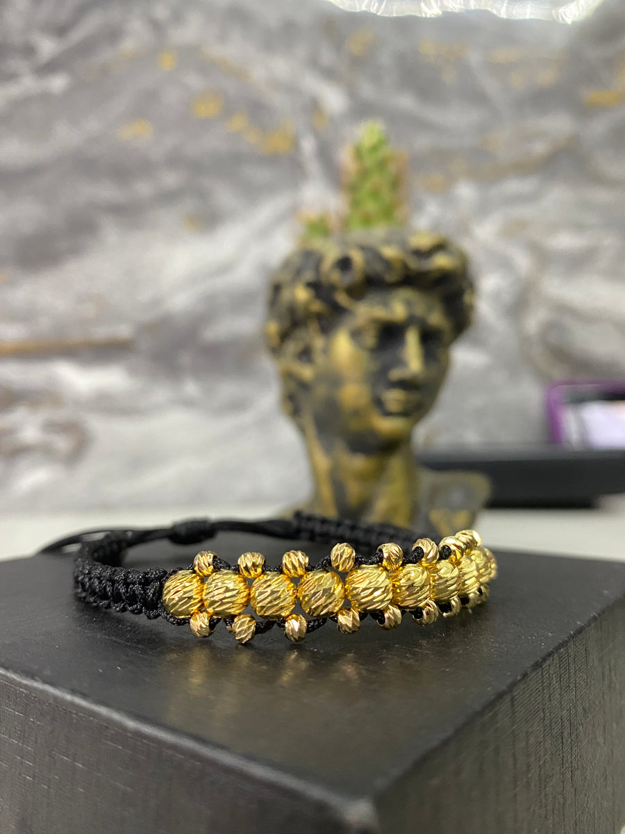 Pulsera 3 carriles diamantada #5