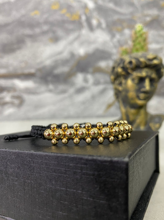 Pulsera 3 carriles lisa