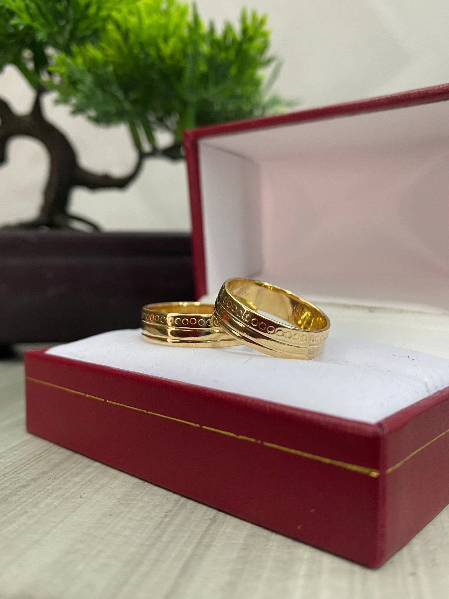 Argollas Matrimoniales lisas Talla 7 & talla 9