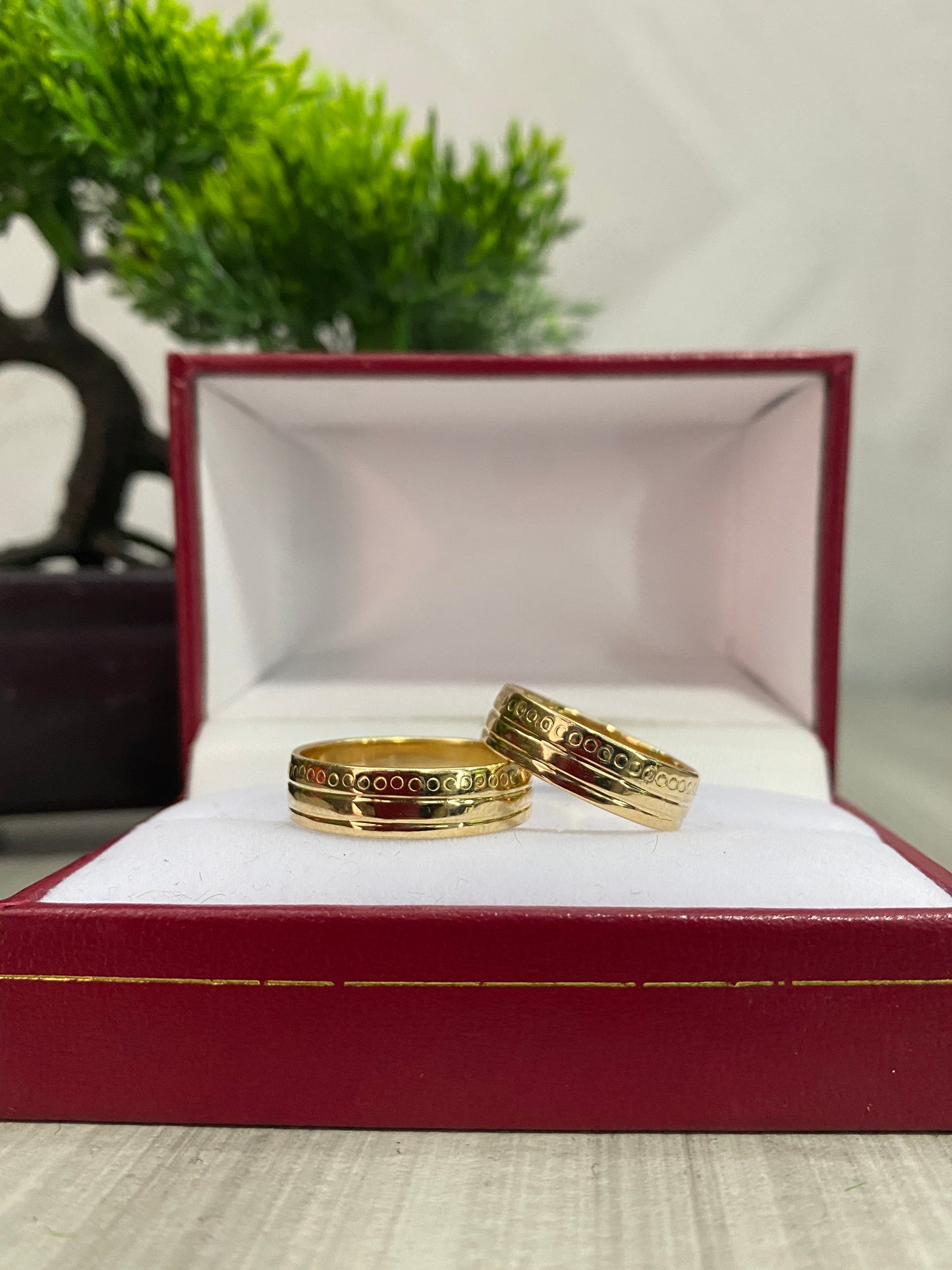 Argollas Matrimoniales lisas Talla 7 & talla 9