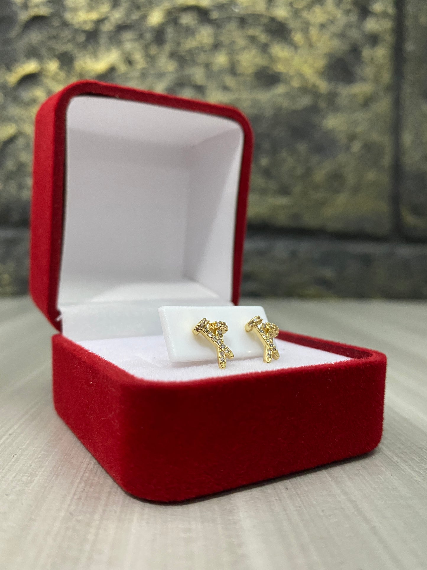 Topos Clavos circonados Mariposa