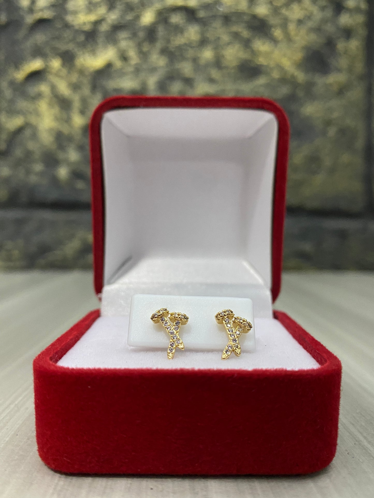 Topos Clavos circonados Mariposa
