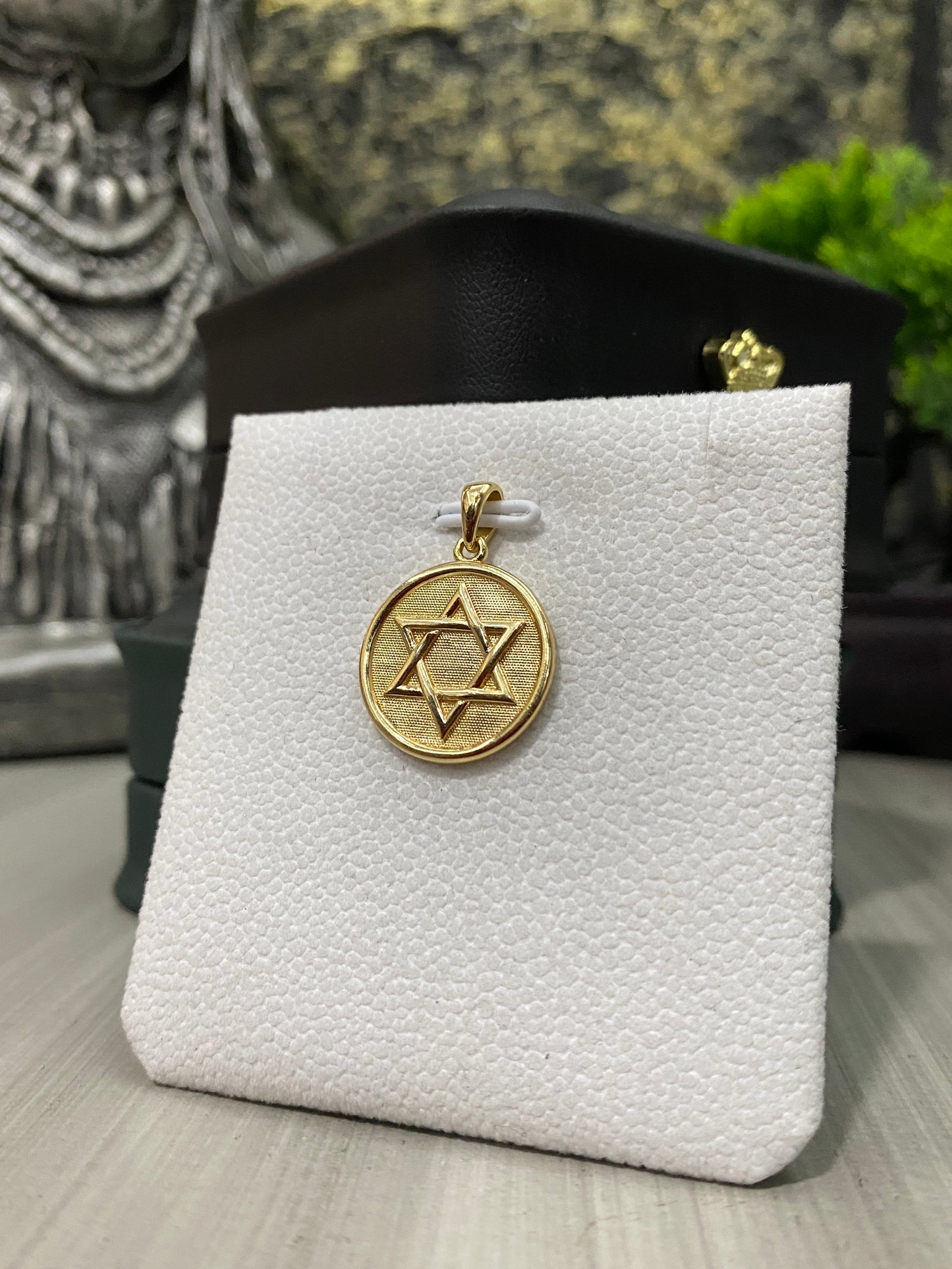 Dije Medalla estrella de david