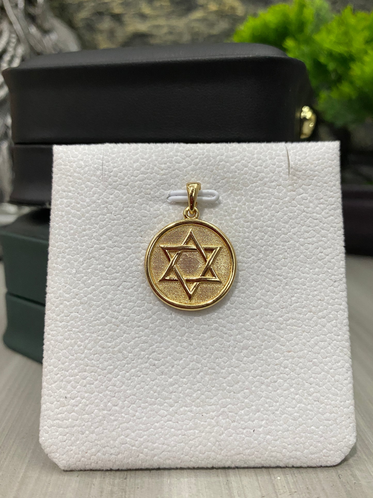 Dije Medalla estrella de david
