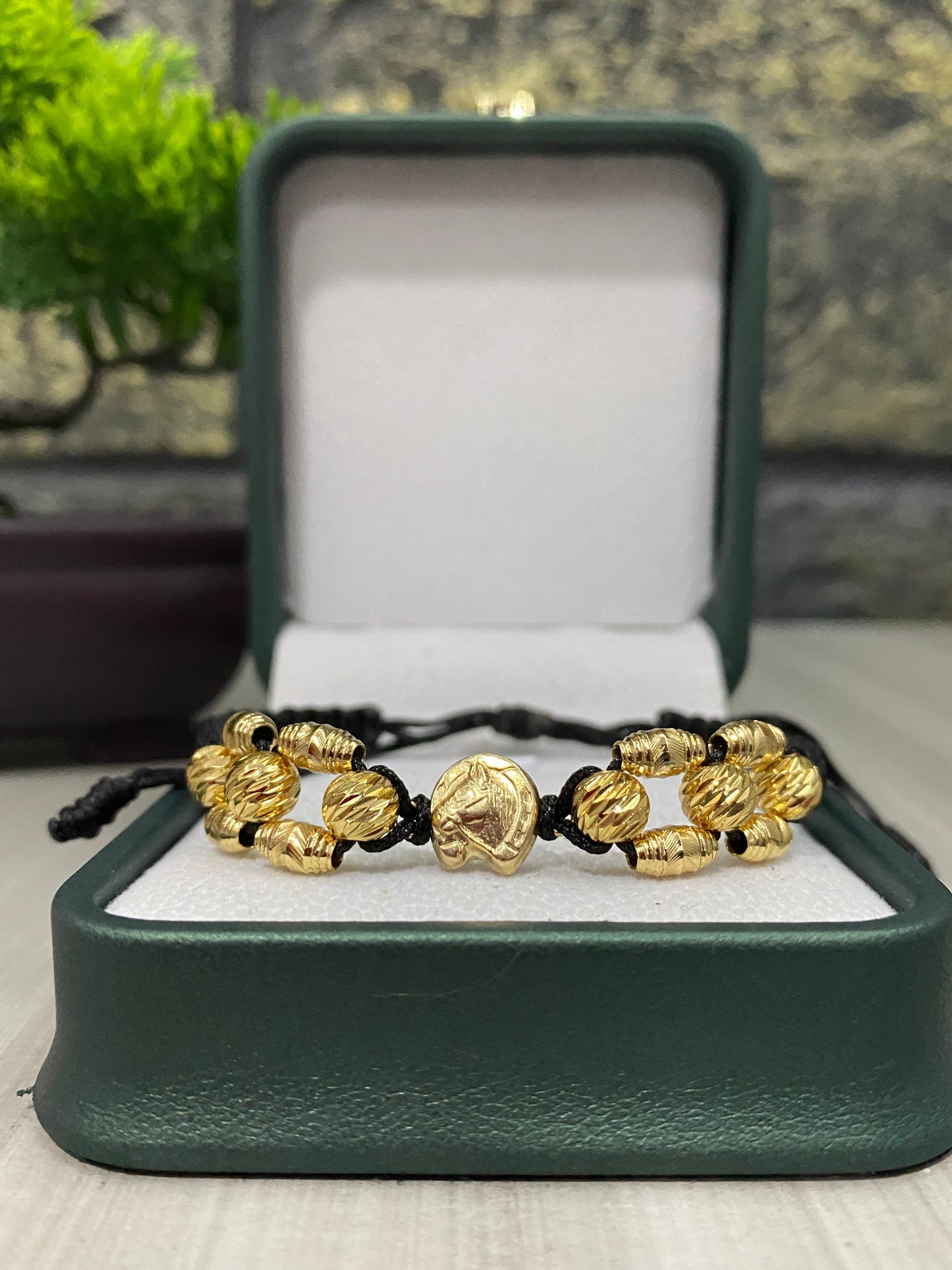Pulsera Equina 3 carriles barriles importados