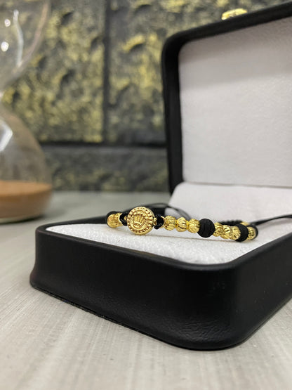 Pulsera Rolex boton #4 diamantada