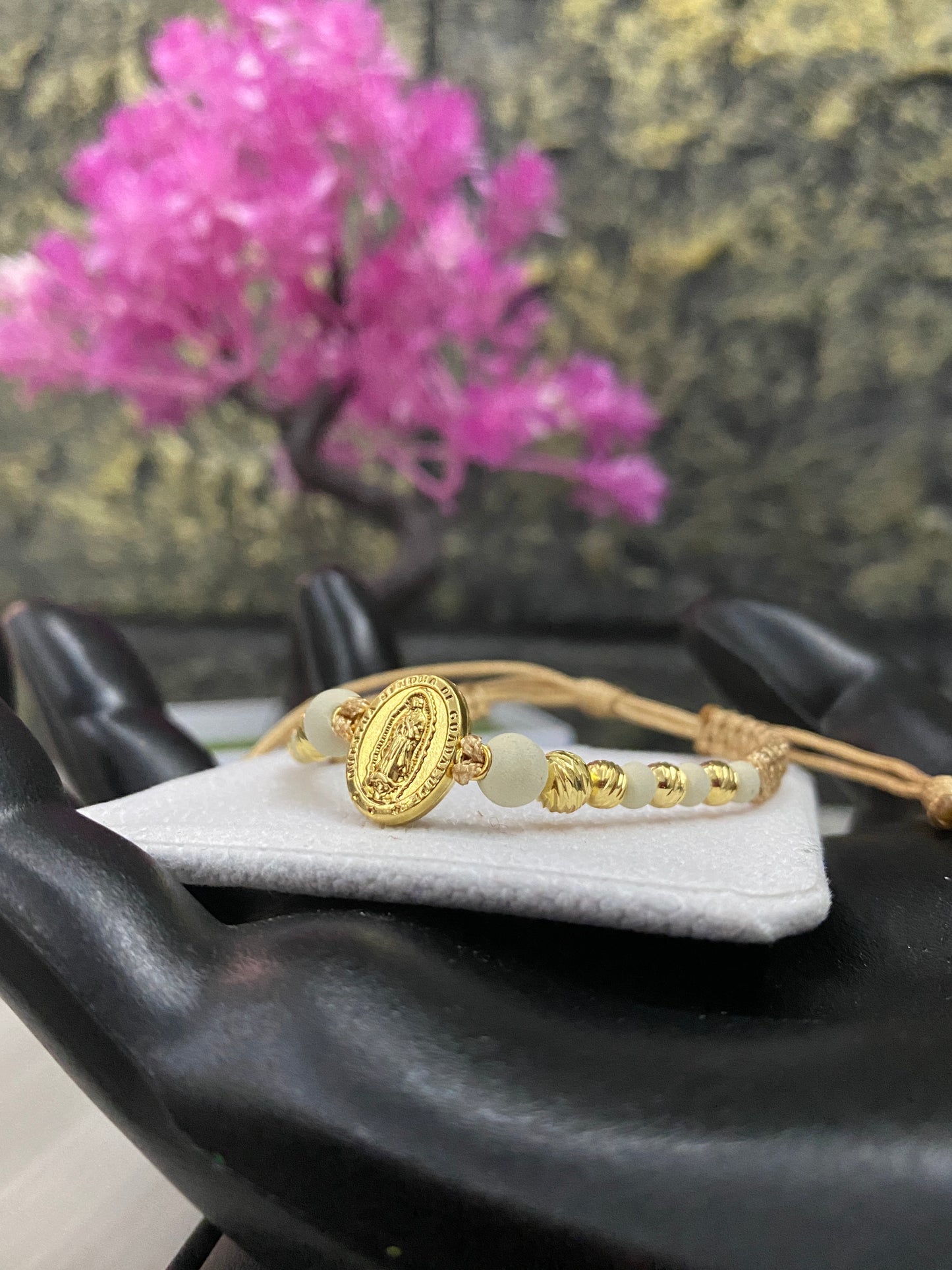 Pulsera Guadalupe #5 y #4 diamantados