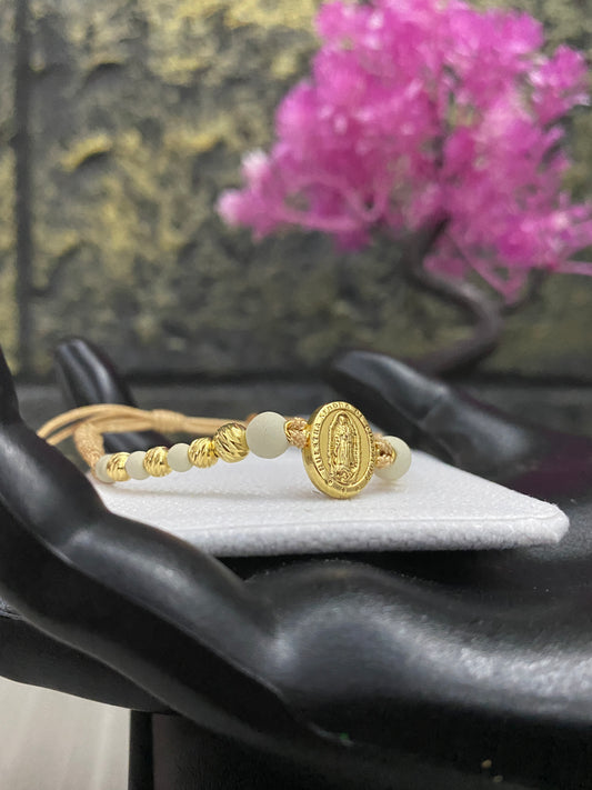 Pulsera Guadalupe #5 y #4 diamantados