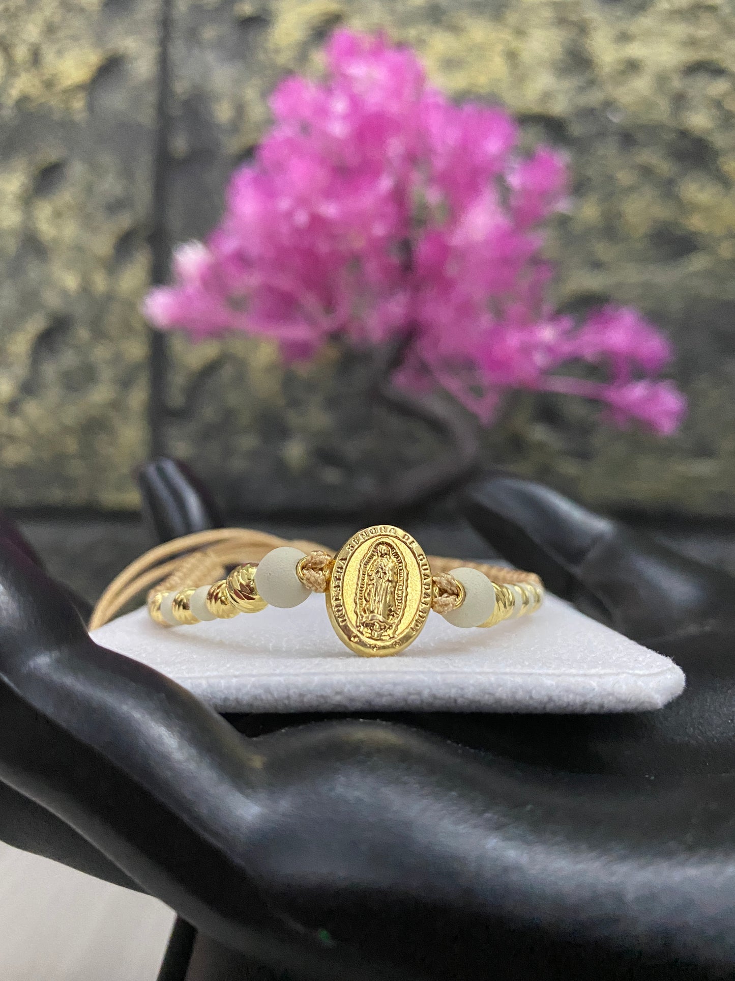 Pulsera Guadalupe #5 y #4 diamantados