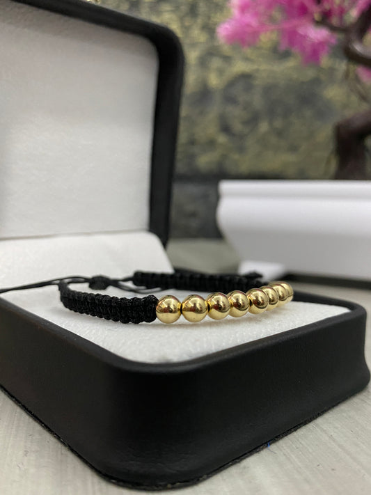 Pulsera casual 10 balines #5 lisos
