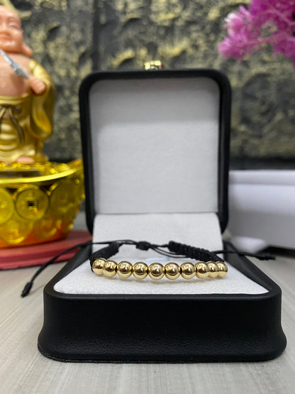 Pulsera casual 10 balines #5 lisos